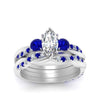 Load image into Gallery viewer, twisted-marquise-diamond-wedding-band-with-sapphire-in-white-gold-FDENS3301MQGSABL-NL-WG.jpg