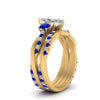 Load image into Gallery viewer, twisted-marquise-diamond-wedding-band-with-sapphire-in-yellow-gold-FDENS3301MQGSABL-NL-YG.jpg