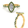 Load image into Gallery viewer, twisted-marquise-emerald-halo-engagement-ring-in-yellow-gold-FD9126MQRGEMGRANGEL3-NL-YG_4cdcd4da-7aa9-44b7-8e66-8bb1dac8a03e?v=1757924921