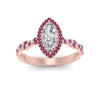 Load image into Gallery viewer, twisted-marquise-pink-sapphire-halo-engagement-ring-in-rose-gold-FD9126MQRGSADRPIANGEL5-NL-RG_50eff94a-8896-42fd-b24b-e7cc58778573?v=1757924922