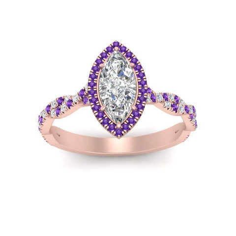 twisted-marquise-purple-topaz-halo-engagement-ring-in-rose-gold-FD9126MQRGVITOANGEL5-NL-RG?v=1757924796