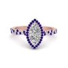 Load image into Gallery viewer, twisted-marquise-sapphire-halo-engagement-ring-in-rose-gold-FD9126MQRGSABL-NL-RG_68892c8e-bd84-4ffa-8330-808e84689dbc?v=1757924921