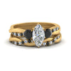 Load image into Gallery viewer, twisted-marquise-wedding-band-with-black-diamond-in-yellow-gold-FDENS3301MQGBLACK-NL-YG.jpg