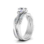 Load image into Gallery viewer, twisted-oval-shaped-diamond-wedding-band-in-white-gold-FDENS3301OV-NL-WG.jpg
