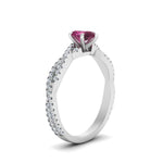 Load image into Gallery viewer, twisted-pave-pear-shaped-pink-sapphire-ring-in-white-gold-FD8233PERGSADRPI-NL-WG-GS.jpg
