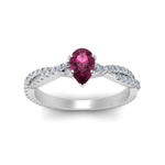 Load image into Gallery viewer, twisted-pave-pear-shaped-pink-sapphire-ring-in-white-gold-FD8233PERGSADRPI-NL-WG-GS.jpg

