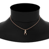 Load image into Gallery viewer, twisted-pear-shape-diamond-and-black-onyx-pendant-necklace-in-FDPD11269GBLACK-NL-RG