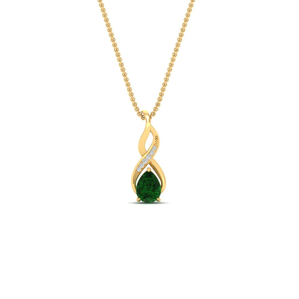 twisted-pear-shape-diamond-and-emerald-pendant-necklace-in-FDPD11269GEMGR-NL-YG