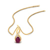 Load image into Gallery viewer, twisted-pear-shape-diamond-and-pink-sapphire-pendant-necklace-in-FDPD11269GSADRPI-NL-YG