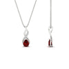 Load image into Gallery viewer, twisted-pear-shape-diamond-and-ruby-pendant-necklace-in-FDPD11269GRUDR-NL-WG