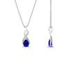 Load image into Gallery viewer, twisted-pear-shape-diamond-and-sapphire-pendant-necklace-in-FDPD11269GSABL-NL-WG