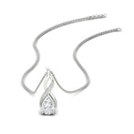 Load image into Gallery viewer, twisted-pear-shape-diamond-pendant-necklace-in-FDPD11269-NL-WG
