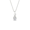 Load image into Gallery viewer, twisted-pear-shape-diamond-pendant-necklace-in-FDPD11269-NL-WG