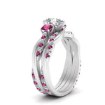 Load image into Gallery viewer, twisted-pear-shaped-diamond-wedding-band-with-pink-sapphire-in-white-gold-FDENS3301PEGSADRPI-NL-WG.jpg

