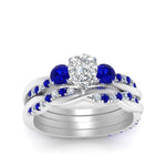 Load image into Gallery viewer, twisted-pear-shaped-diamond-wedding-band-with-sapphire-in-white-gold-FDENS3301PEGSABL-NL-WG.jpg
