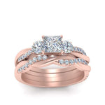Load image into Gallery viewer, twisted-princess-cut-diamond-wedding-band-in-rose-gold-FDENS3301PR-NL-RG.jpg
