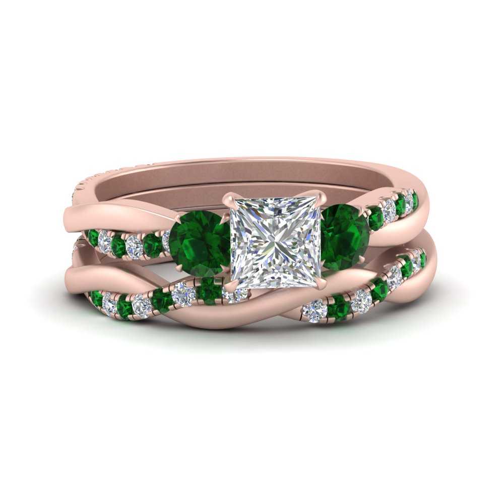 twisted-princess-cut-diamond-wedding-band-with-emerald-in-rose-gold-FDENS3301PRGEMGR-NL-RG.jpg