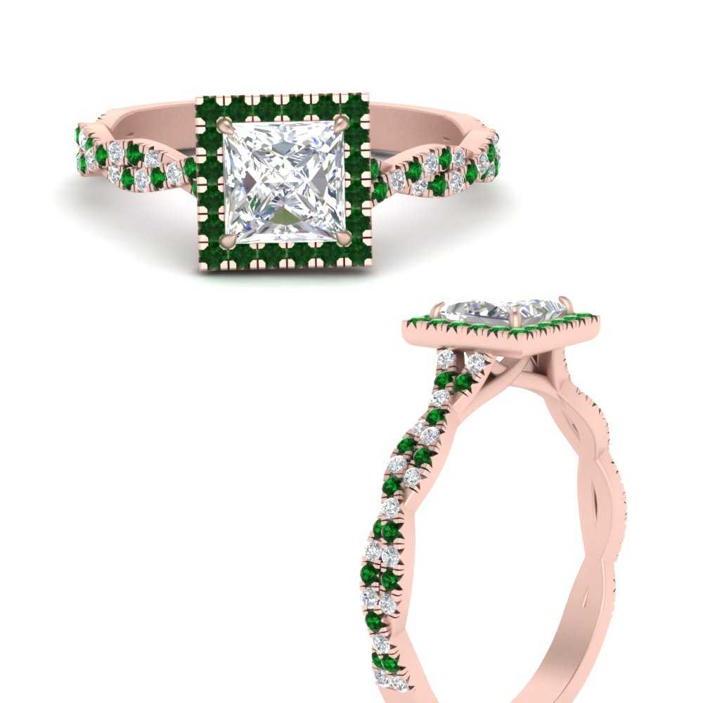 twisted-princess-cut-halo-diamond-engagement-ring-with-emerald-in-rose-gold-FD9126PRRGEMGRANGLE3-NL-RG?v=1757924847