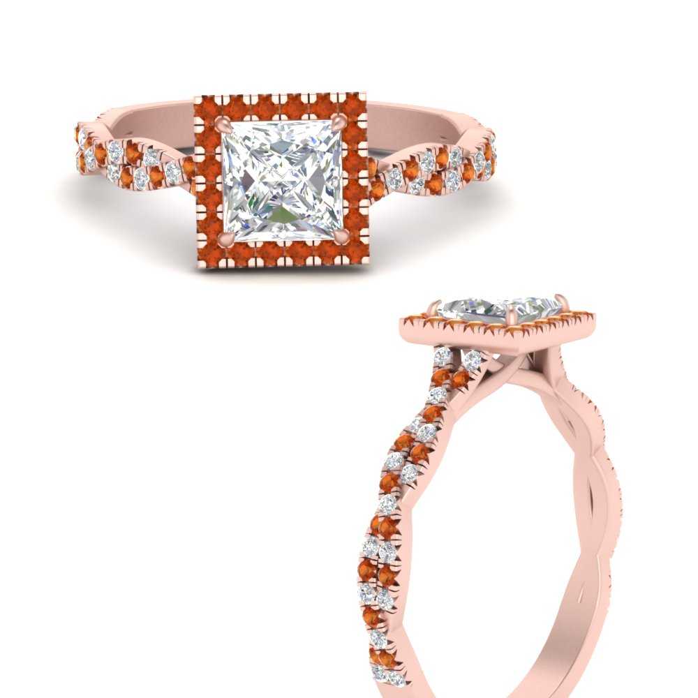 twisted-princess-cut-halo-diamond-engagement-ring-with-orange-sapphire-in-rose-gold-FD9126PRRGSAORANGLE3-NL-RG?v=1757924847