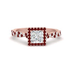 Load image into Gallery viewer, twisted-princess-cut-halo-diamond-engagement-ring-with-ruby-in-rose-gold-FD9126PRRGRUDR-NL-RG?v=1757924847
