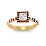 Load image into Gallery viewer, twisted-princess-cut-halo-diamond-engagement-ring-with-ruby-in-yellow-gold-FD9126PRRGRUDRANGLE5-NL-YG_36070458-297e-4cdf-ad46-8f90b145bcb8?v=1757924953
