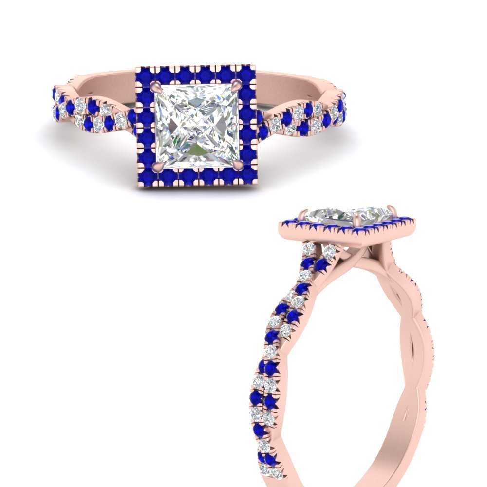 twisted-princess-cut-halo-diamond-engagement-ring-with-sapphire-in-rose-gold-FD9126PRRGSABLANGLE3-NL-RG_747f23e7-1633-49eb-bd92-35216088077c?v=1757924953