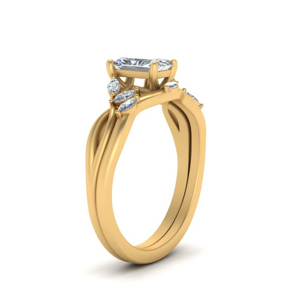 twisted-radiant-cut-womens-diamond-bridal-ring-sets-in-yellow-gold-FD8300RAB2-NL-YG