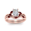 Load image into Gallery viewer, twisted-radiant-cut-womens-ruby-bridal-ring-sets-in-rose-gold-FD8300RAB2GRUDR-NL-RG