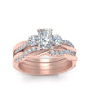 Load image into Gallery viewer, twisted-radiant-diamond-wedding-band-in-rose-gold-FDENS3301RA-NL-RG.jpg