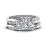 Load image into Gallery viewer, twisted-radiant-diamond-wedding-band-in-white-gold-FDENS3301RA-NL-WG.jpg
