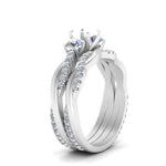 Load image into Gallery viewer, twisted-semi-mount-diamond-wedding-band-in-white-gold-FDENS3301SM-NL-WG.jpg
