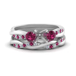 Load image into Gallery viewer, twisted-semi-mount-diamond-wedding-band-with-pink-sapphire-in-white-gold-FDENS3301SMGSADRPI-NL-WG.jpg
