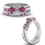 Load image into Gallery viewer, twisted-semi-mount-diamond-wedding-band-with-pink-sapphire-in-white-gold-FDENS3301SMGSADRPI-NL-WG.jpg
