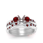 Load image into Gallery viewer, twisted-semi-mount-diamond-wedding-band-with-ruby-in-white-gold-FDENS3301SMGRUDR-NL-WG.jpg
