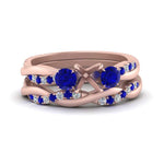 Load image into Gallery viewer, twisted-semi-mount-diamond-wedding-band-with-sapphire-in-rose-gold-FDENS3301SMGSABL-NL-RG.jpg
