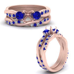 Load image into Gallery viewer, twisted-semi-mount-diamond-wedding-band-with-sapphire-in-rose-gold-FDENS3301SMGSABL-NL-RG.jpg

