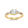 Load image into Gallery viewer, twisted-split-asscher-cut-vine-engagement-ring-in-yellow-gold-FDENR3211ASRANGLE3-NL-YG
