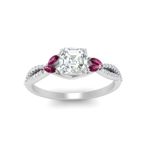 twisted-split-asscher-cut-vine-engagement-ring-with-pink-sapphire-in-white-gold-FDENR3211ASRGSADRPIANGLE3-NL-WG