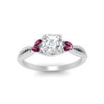 Load image into Gallery viewer, twisted-split-asscher-cut-vine-engagement-ring-with-pink-sapphire-in-white-gold-FDENR3211ASRGSADRPIANGLE3-NL-WG
