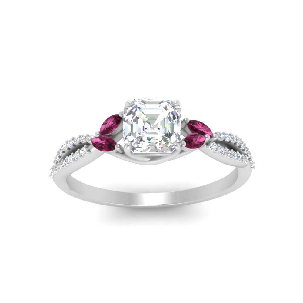 twisted-split-asscher-cut-vine-engagement-ring-with-pink-sapphire-in-white-gold-FDENR3211ASRGSADRPIANGLE3-NL-WG