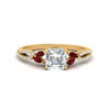 Load image into Gallery viewer, twisted-split-asscher-cut-vine-engagement-ring-with-ruby-in-yellow-gold-FDENR3211ASRGRUDRANGLE3-NL-YG