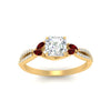 Load image into Gallery viewer, twisted-split-asscher-cut-vine-engagement-ring-with-ruby-in-yellow-gold-FDENR3211ASRGRUDRANGLE3-NL-YG