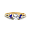 Load image into Gallery viewer, twisted-split-asscher-cut-vine-engagement-ring-with-sapphire-in-yellow-gold-FDENR3211ASRGSABLANGLE3-NL-YG