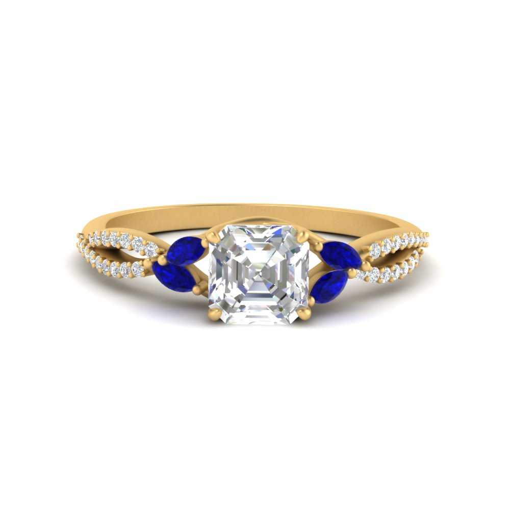 twisted-split-asscher-cut-vine-engagement-ring-with-sapphire-in-yellow-gold-FDENR3211ASRGSABLANGLE3-NL-YG