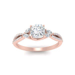 Load image into Gallery viewer, twisted-split-cushion-cut-vine-engagement-ring-in-rose-gold-FDENR3211CURANGLE3-NL-RG
