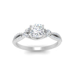 Load image into Gallery viewer, twisted-split-cushion-cut-vine-engagement-ring-in-white-gold-FDENR3211CURANGLE3-NL-WG