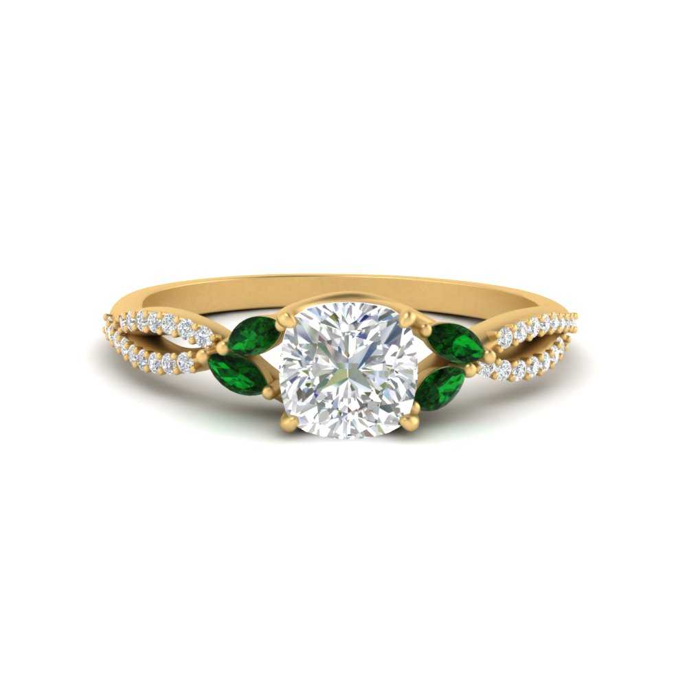 twisted-split-cushion-cut-vine-engagement-ring-with-emerald-in-yellow-gold-FDENR3211CURGEMGRANGLE3-NL-YG