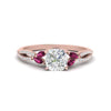 Load image into Gallery viewer, twisted-split-cushion-cut-vine-engagement-ring-with-pink-sapphire-in-rose-gold-FDENR3211CURGSADRPIANGLE3-NL-RG