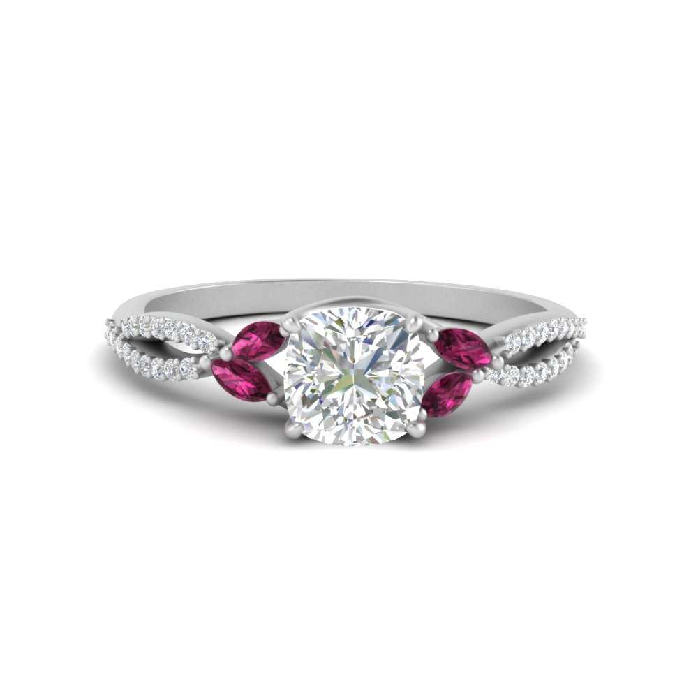 twisted-split-cushion-cut-vine-engagement-ring-with-pink-sapphire-in-white-gold-FDENR3211CURGSADRPIANGLE3-NL-WG