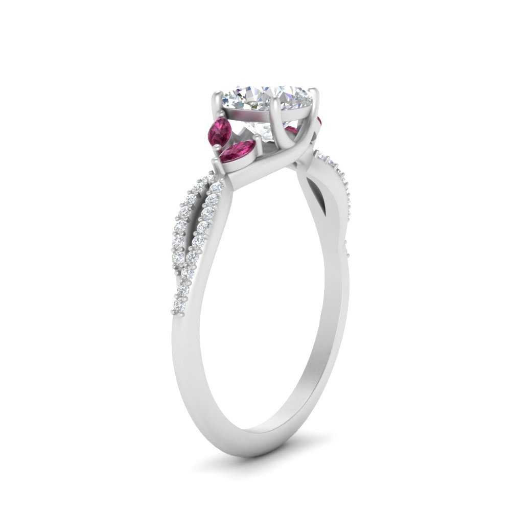 twisted-split-cushion-cut-vine-engagement-ring-with-pink-sapphire-in-white-gold-FDENR3211CURGSADRPIANGLE3-NL-WG